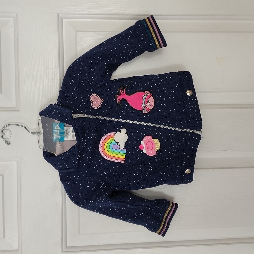Trolls Knit Moto Jacket
